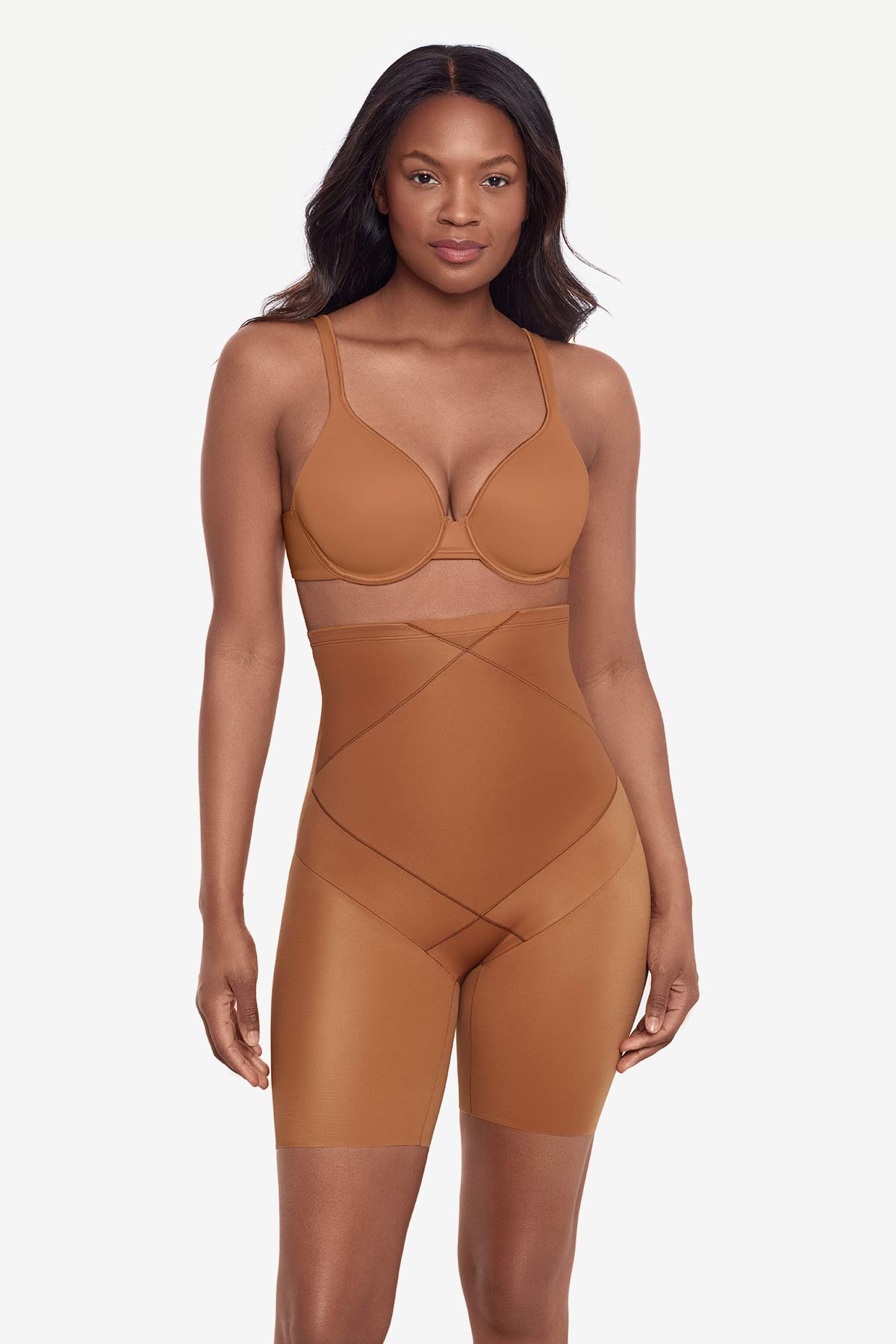 Miraclesuit Warm Beige/Nude Tummy Tuck High-Waist Thigh Slimmer