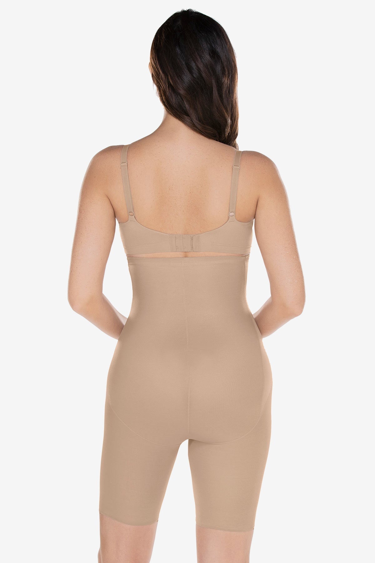 Miraclesuit Black Hi Waist Long Leg Shaper