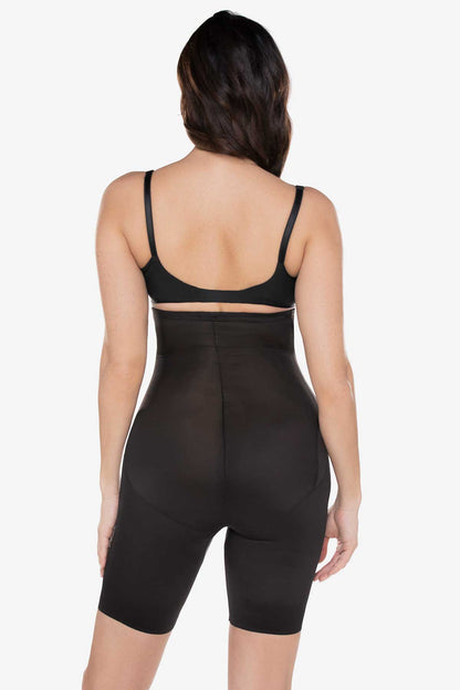 Miraclesuit Black Hi Waist Long Leg Shaper