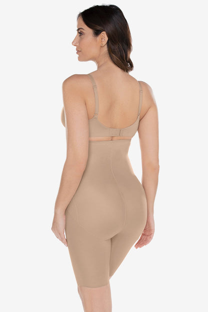 Miraclesuit Black Hi Waist Long Leg Shaper