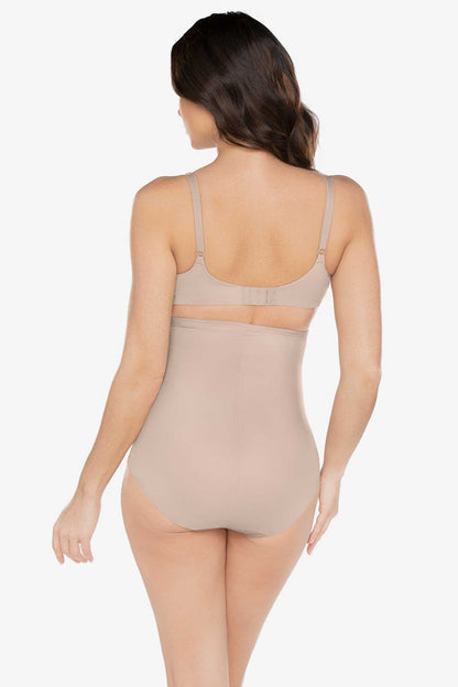 Miraclesuit Black Hi-Waist Brief Firm Control