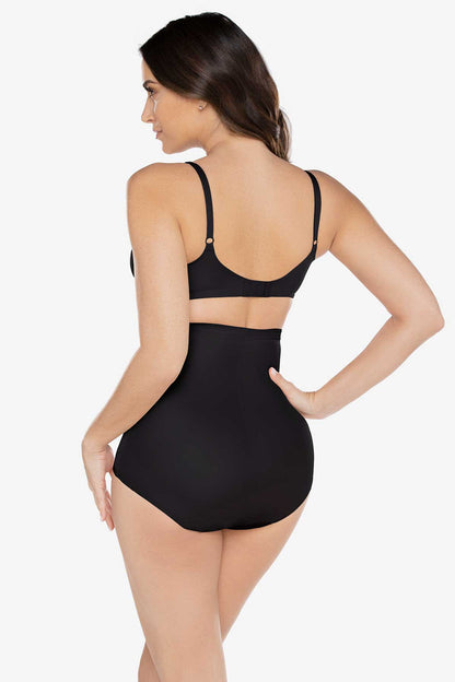 Miraclesuit Black Hi-Waist Brief Firm Control