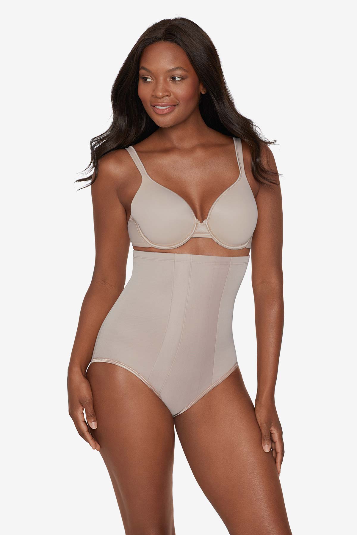 Miraclesuit Black Hi-Waist Brief Firm Control