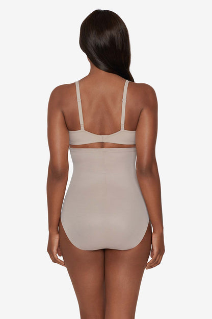 Miraclesuit Black Hi-Waist Brief Firm Control