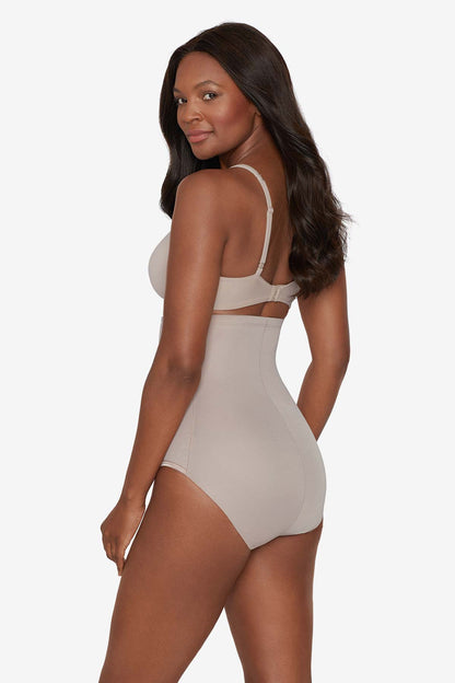 Miraclesuit Black Hi-Waist Brief Firm Control