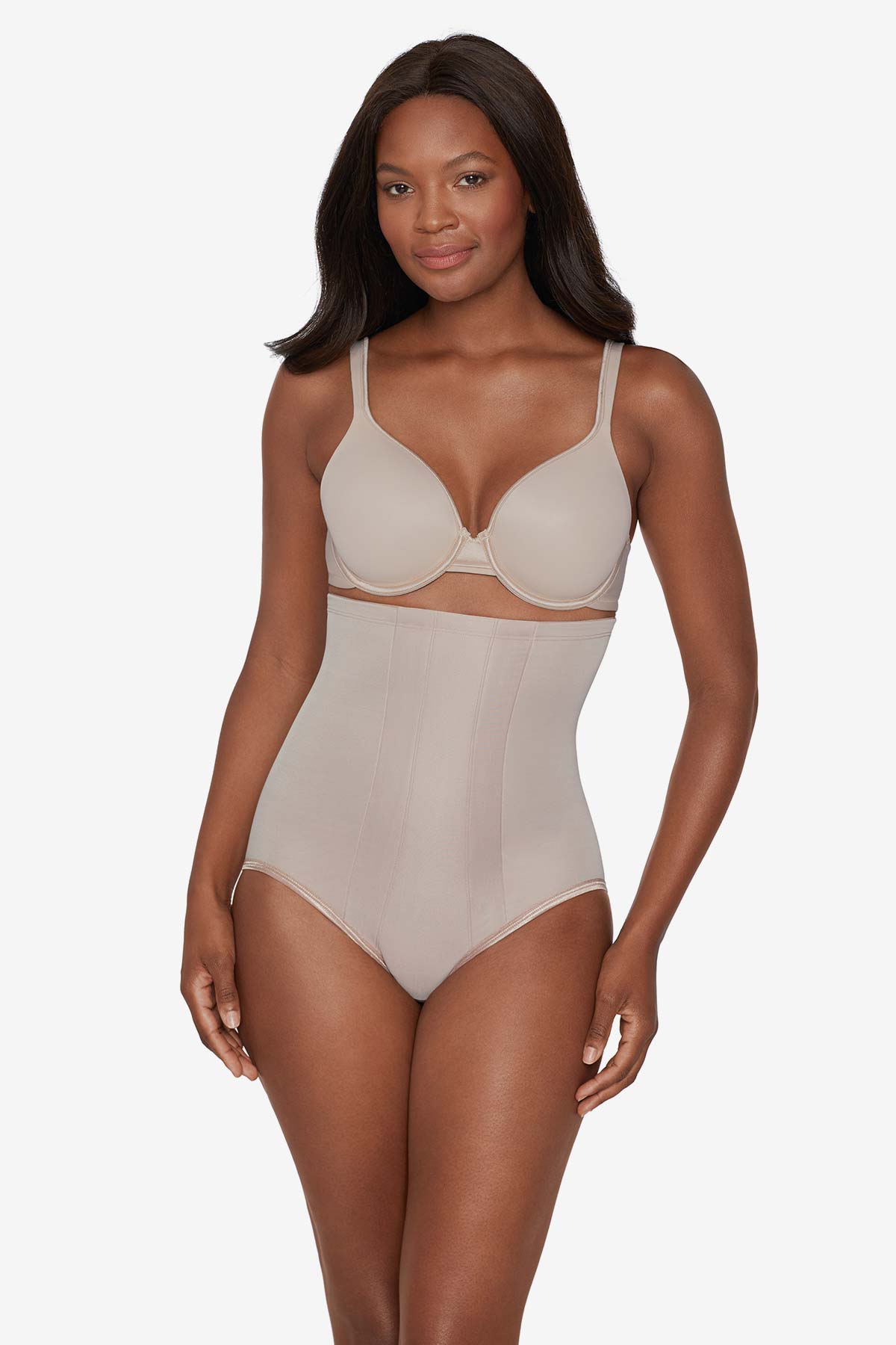 Miraclesuit Black Hi-Waist Brief Firm Control