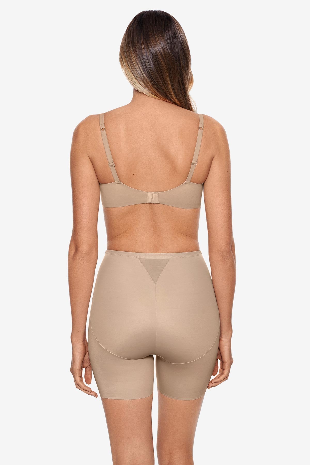 Miraclesuit Warm Beige/Nude Waistline Bike Short