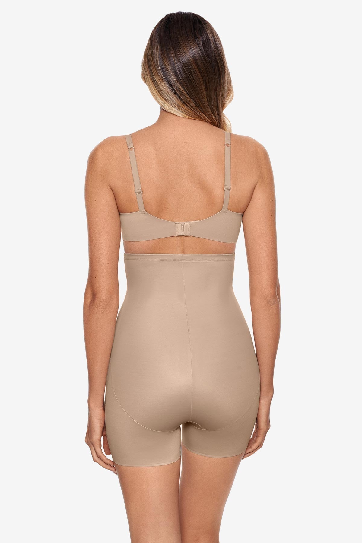 Miraclesuit Warm Beige/Nude High Waist Boyshort