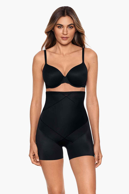 Miraclesuit Warm Beige/Nude High Waist Boyshort