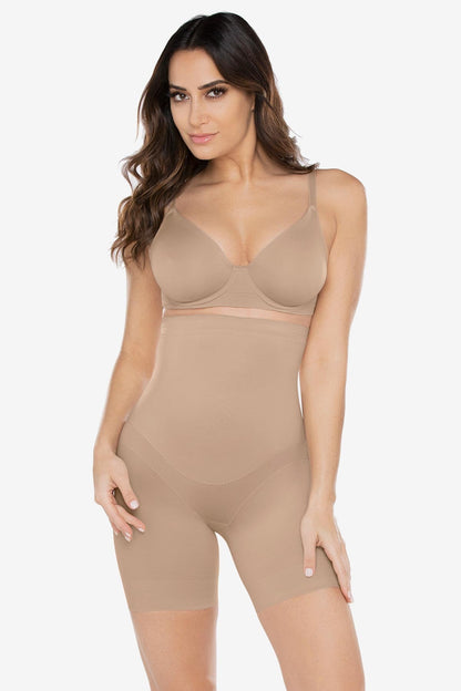 Miraclesuit Warm Beige/Nude Flexible Fit&reg; Firm Control High-Waist Thigh Slimmer