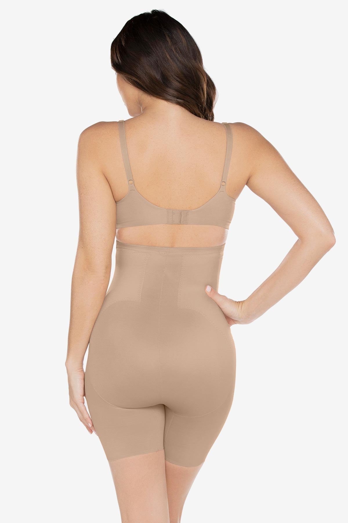 Miraclesuit Warm Beige/Nude Flexible Fit&reg; Firm Control High-Waist Thigh Slimmer