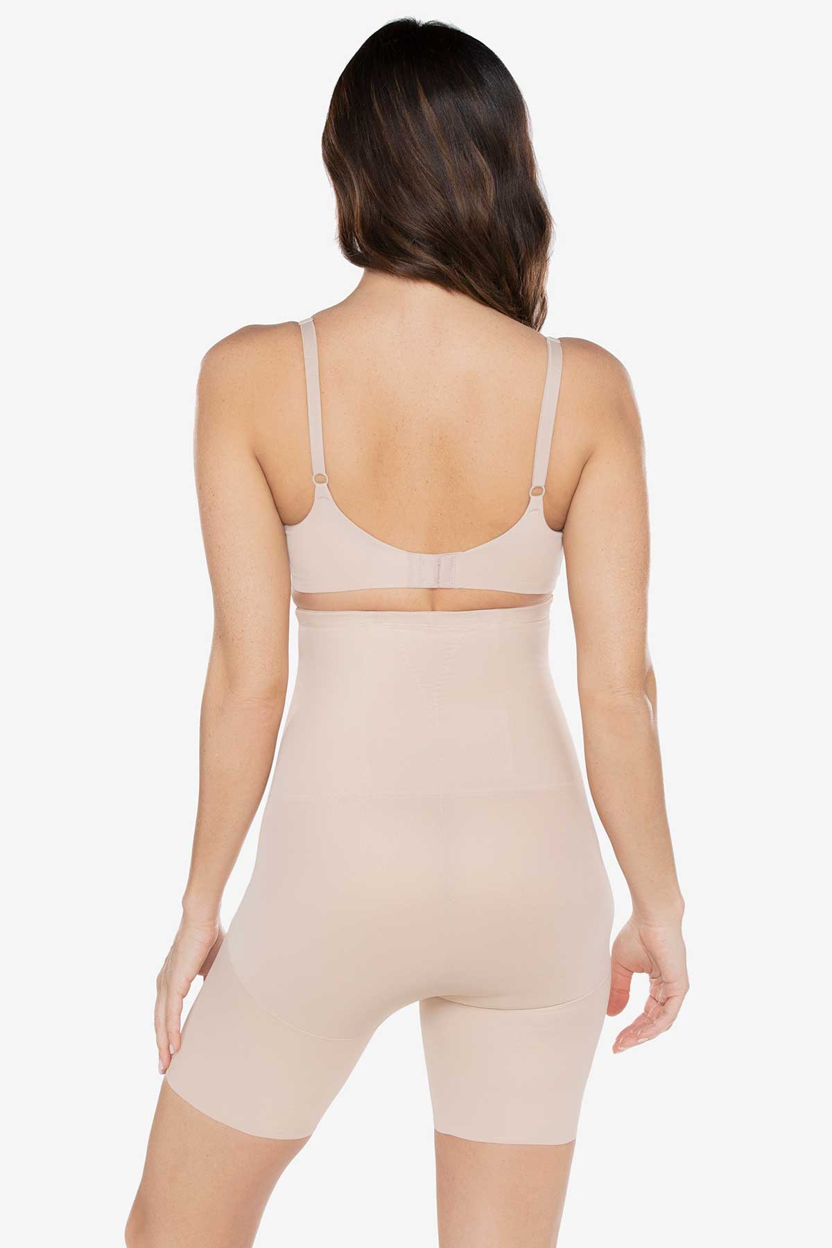 Miraclesuit Warm Beige/Nude Hi-Waist Mid Thigh Slimmer