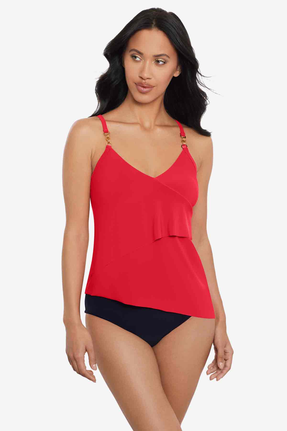 Miraclesuit Ginger Magicsuit Chain Link Eliza Tankini Top