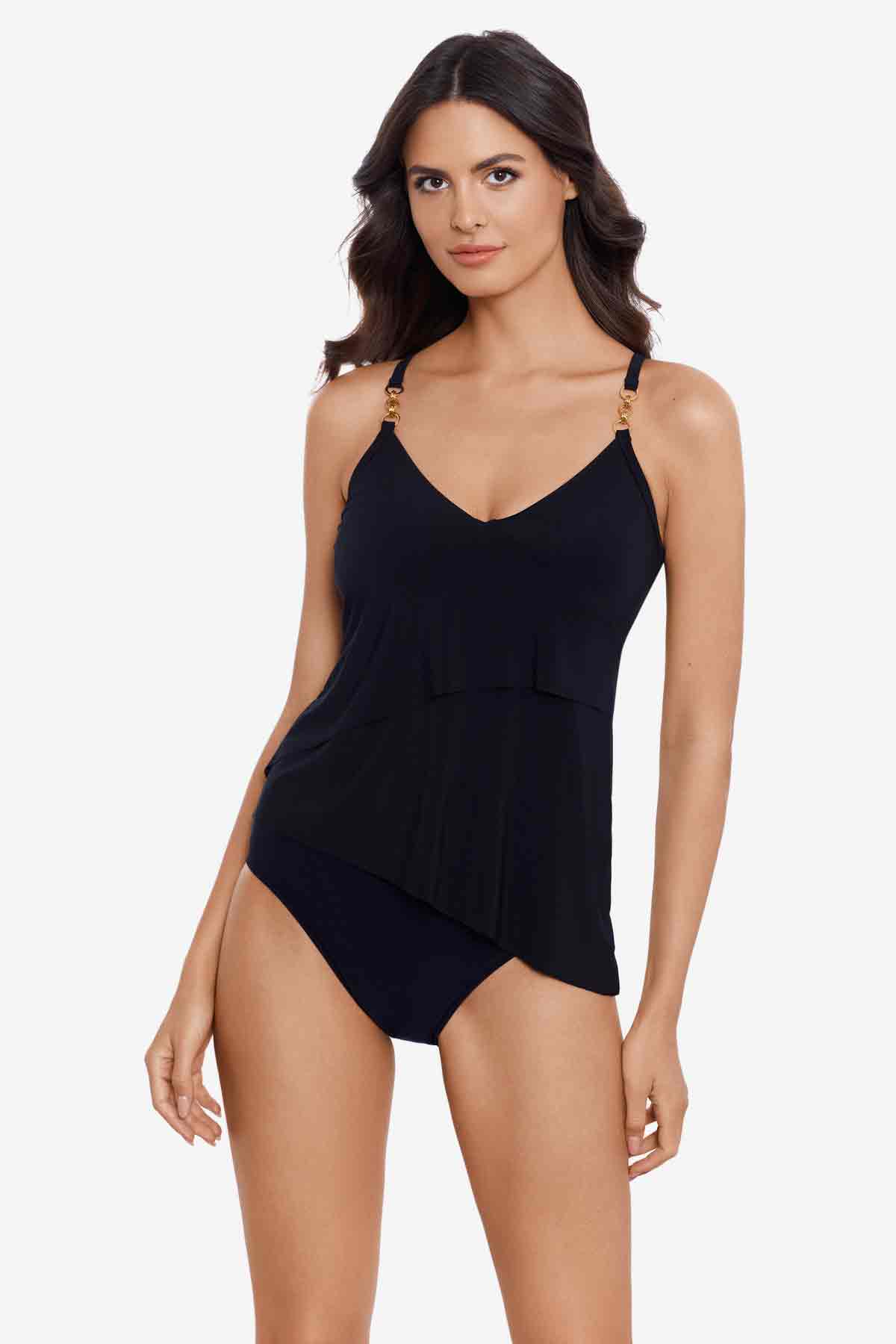 Miraclesuit Ginger Magicsuit Chain Link Eliza Tankini Top