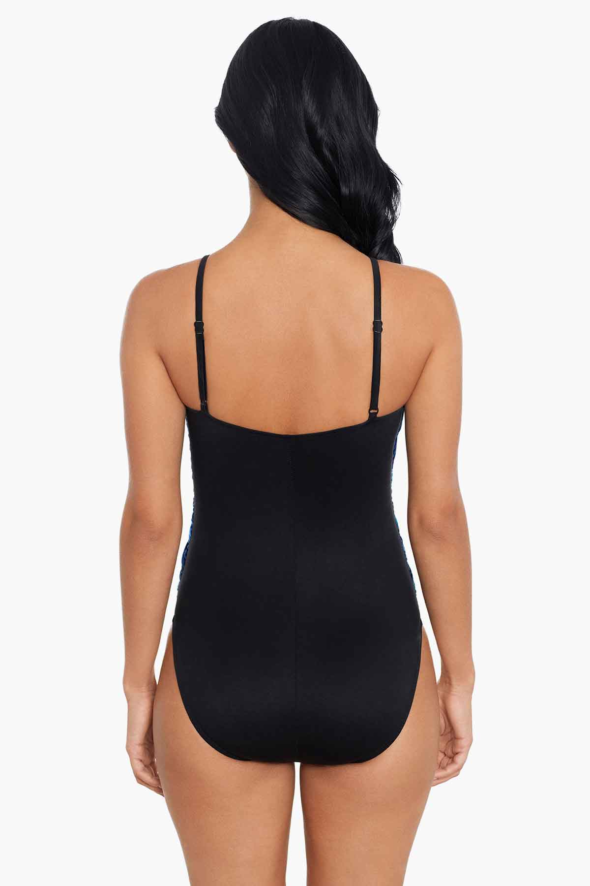 Miraclesuit Blue/Multi Magicsuit Hazy Daze Lisa One Piece Swimsuit