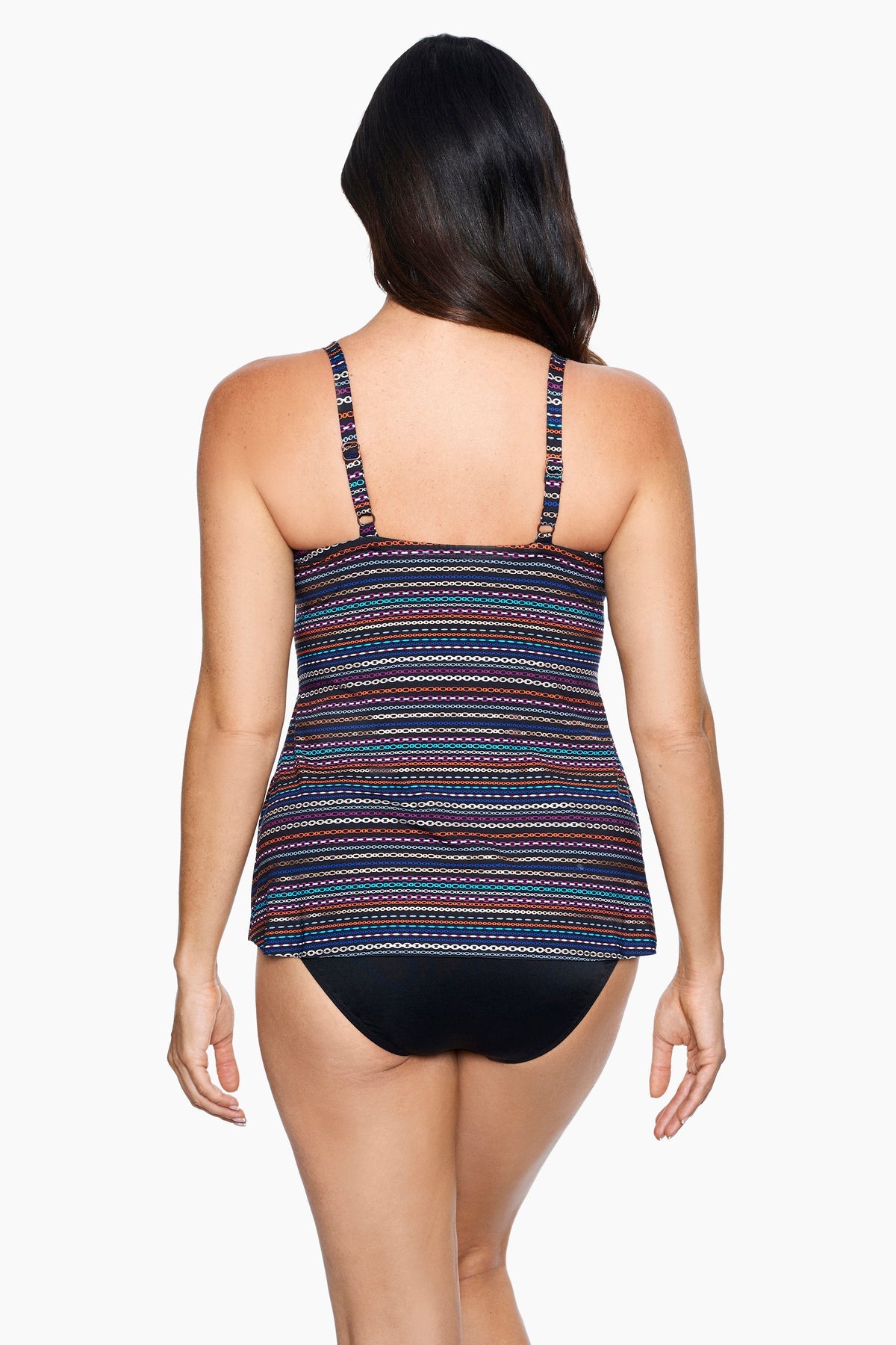 Miraclesuit Multi Shimmer Links Love Knot Tankini