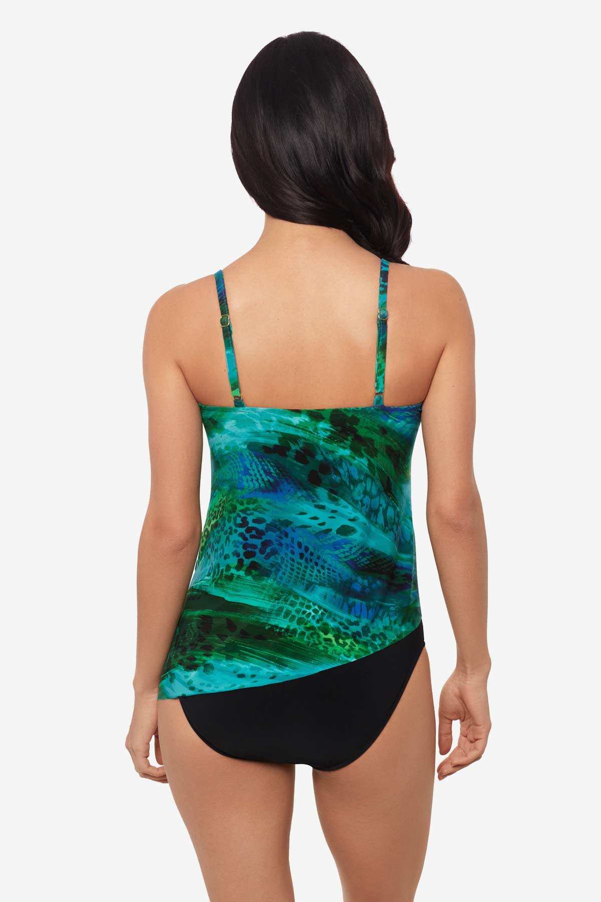 Miraclesuit Blue/Multi Magicsuit Margarita Elsa Tankini Top