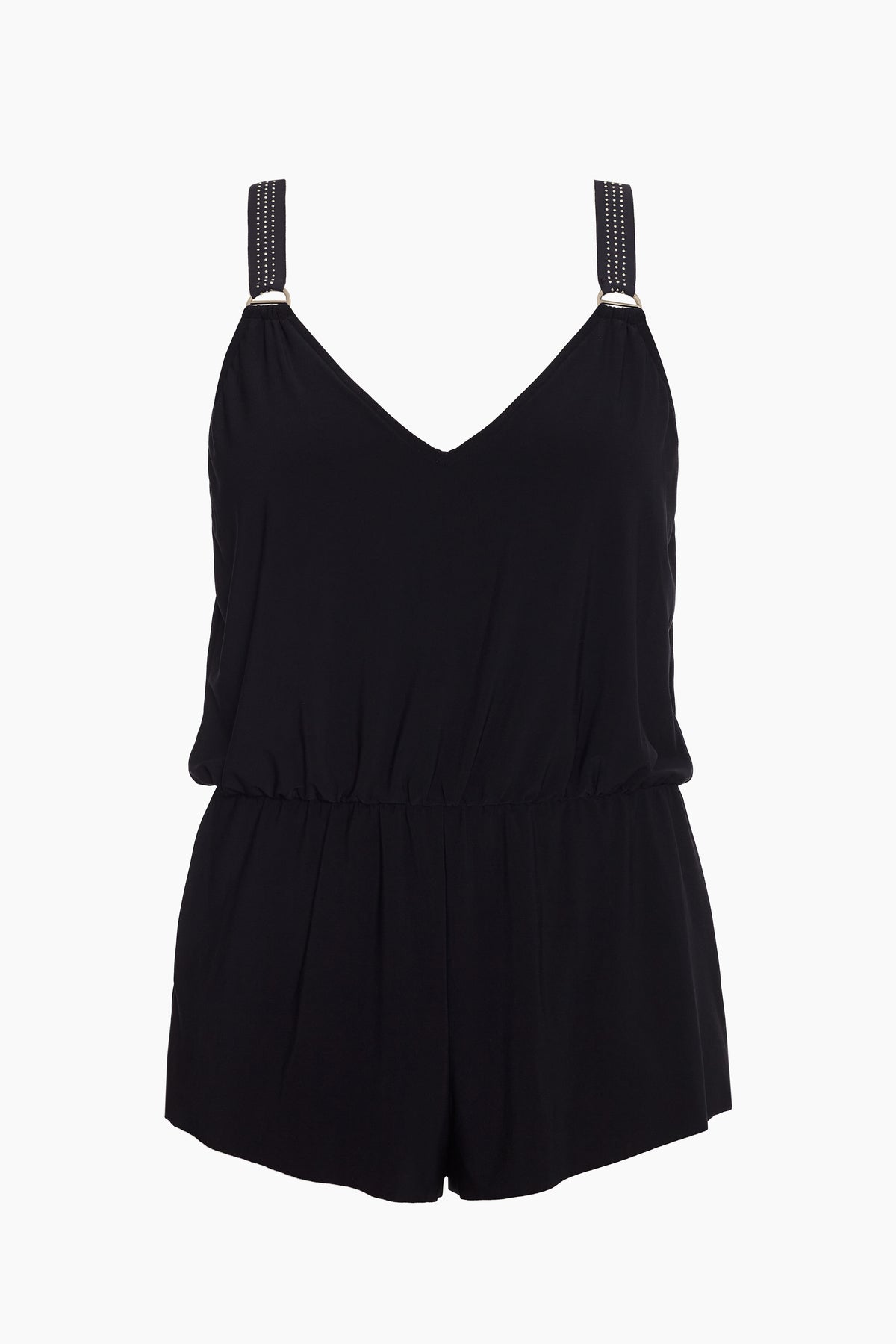 Miraclesuit Black Magicsuit Star Studded Gabby One Piece Swimsuit
