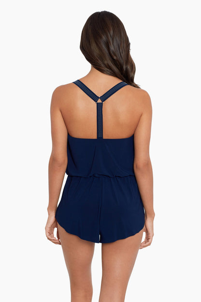 Miraclesuit Black Magicsuit Star Studded Gabby One Piece Swimsuit