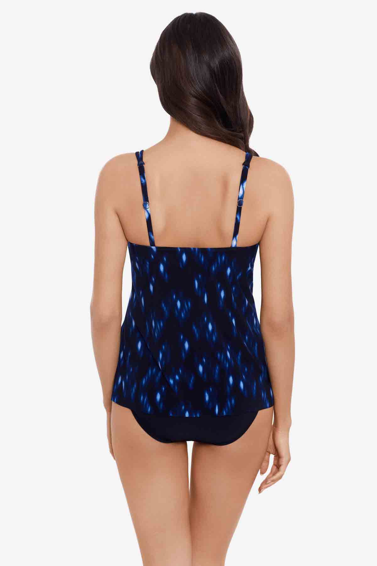 Miraclesuit Blue/Multi Magicsuit Indio Akikio Tankini Top