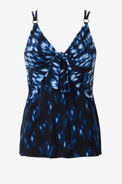 Miraclesuit Blue/Multi Magicsuit Indio Akikio Tankini Top