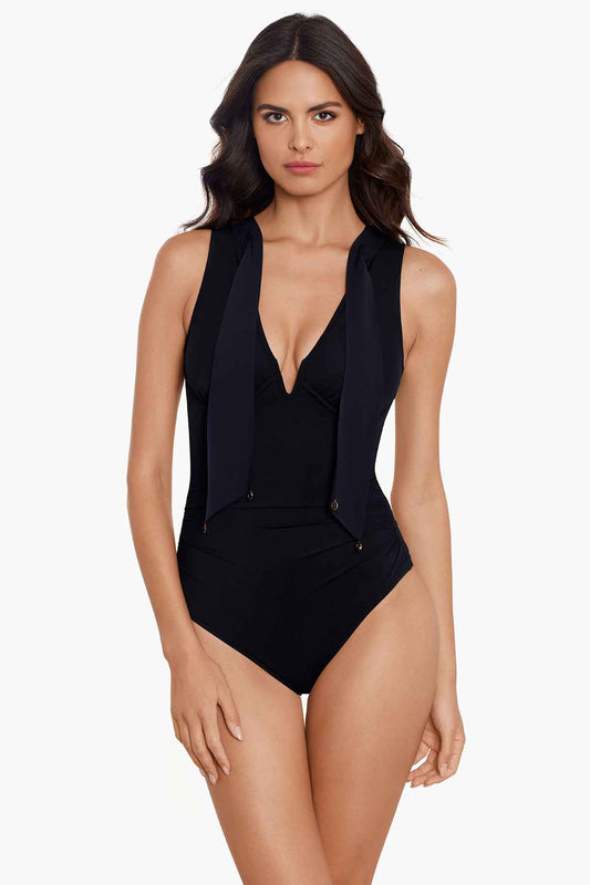 Miraclesuit Black Magicsuit Charmed Life Iiona One Piece Swimsuit