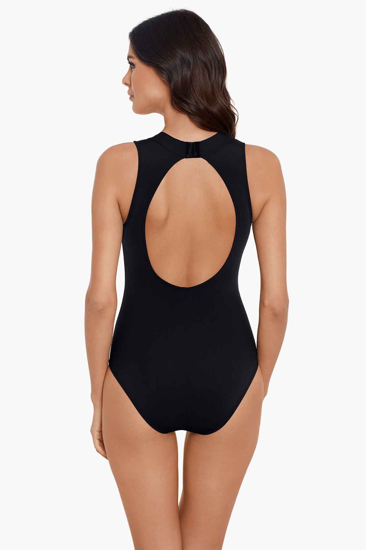 Miraclesuit Black Magicsuit Charmed Life Iiona One Piece Swimsuit
