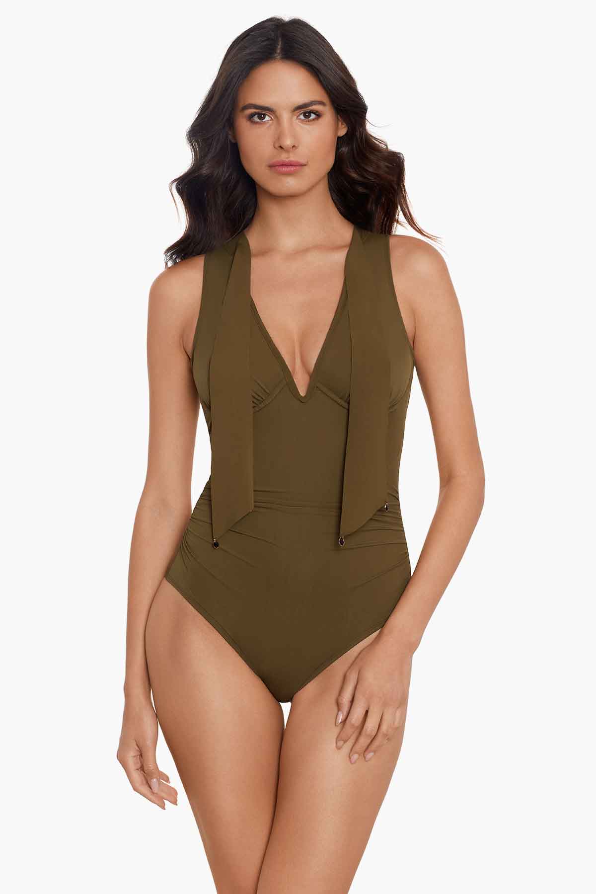 Miraclesuit Black Magicsuit Charmed Life Iiona One Piece Swimsuit