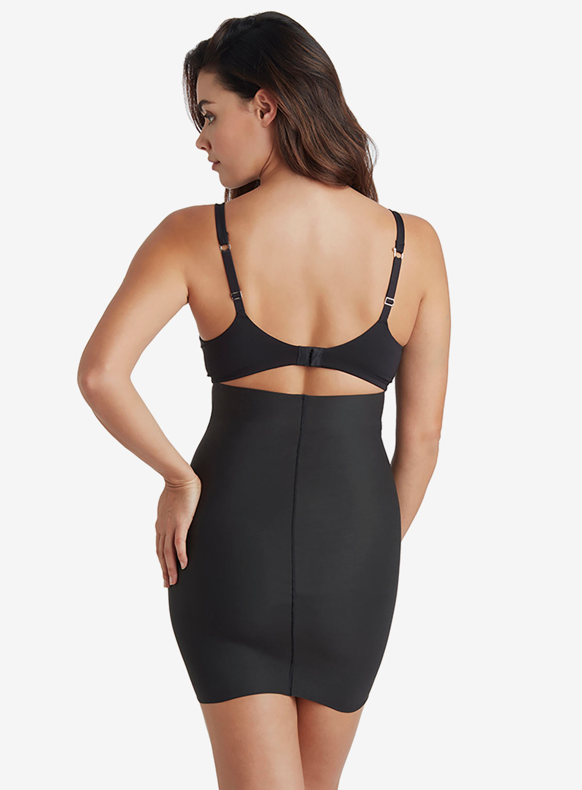 Miraclesuit Black TC Control Sleek Essentials High Waist Slip