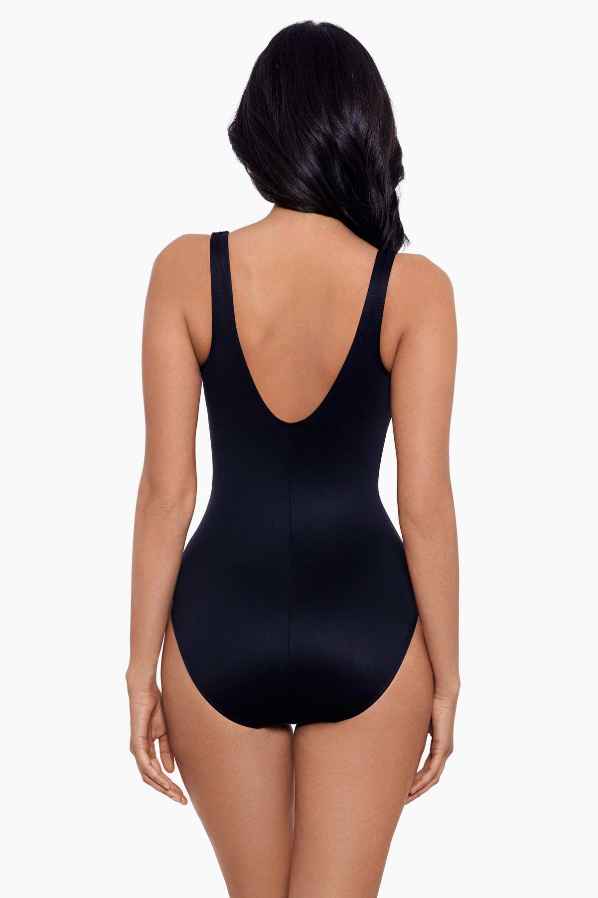 Miraclesuit Black Network News Vive One Piece Swimsuit