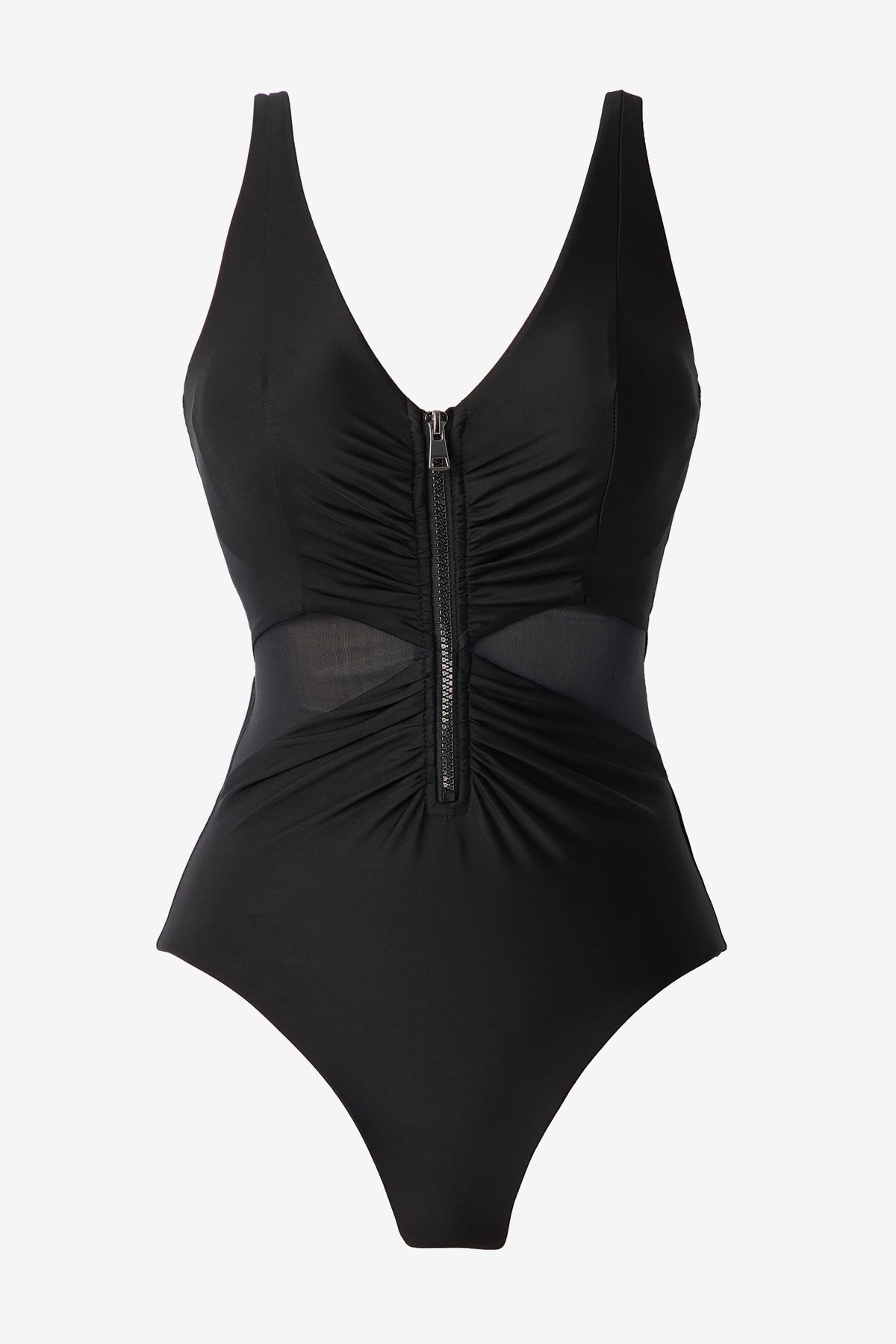 Miraclesuit Black Network News Vive One Piece Swimsuit