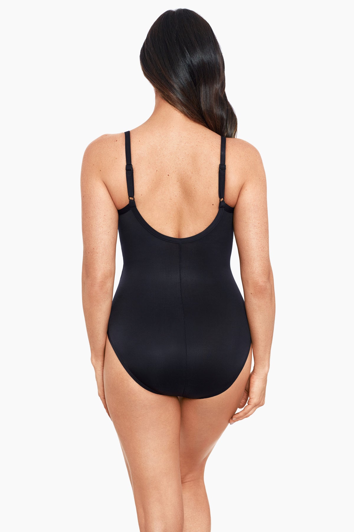 Miraclesuit Black Network News Belle One Piece Swimsuit