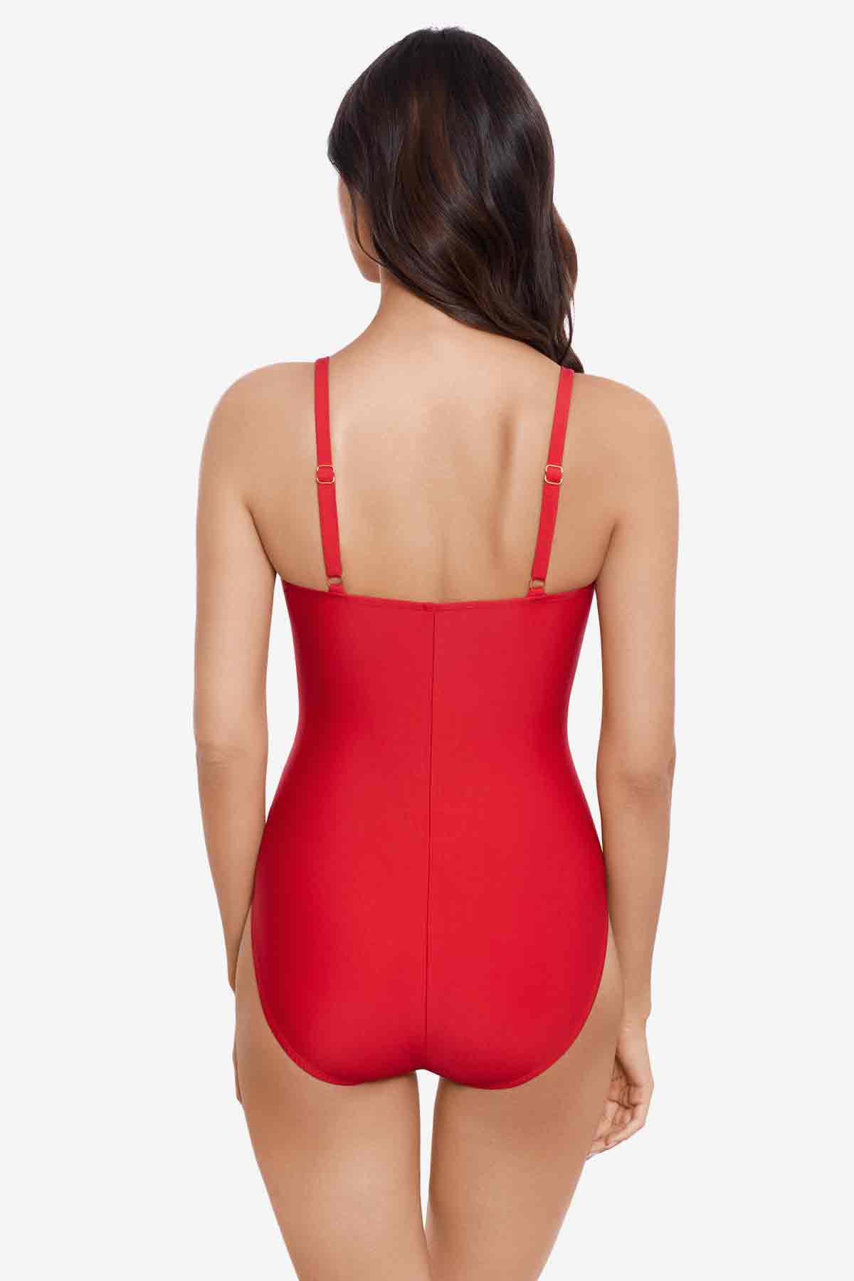 Miraclesuit Black Magicsuit Chain Link Gianna One Piece Swimsuit