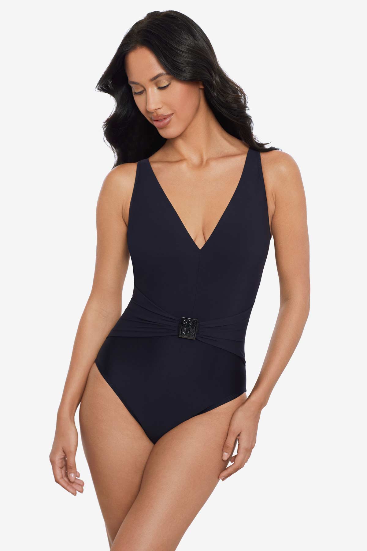 Miraclesuit Black Magicsuit Glimmer Twins Faith One Piece Swimsuit