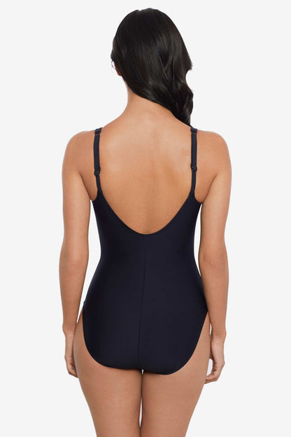 Miraclesuit Black Magicsuit Glimmer Twins Faith One Piece Swimsuit