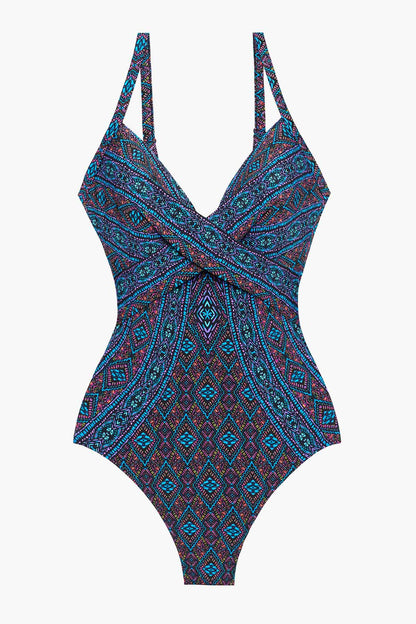 Miraclesuit Multi Romani Captivate One Piece Swimsuit