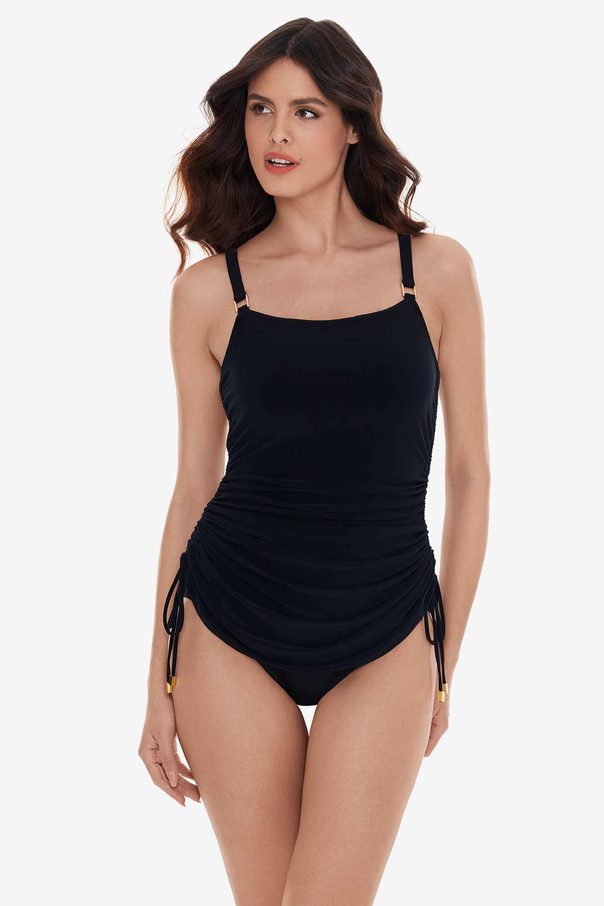 Miraclesuit Navy Ella One Piece in Chromatique
