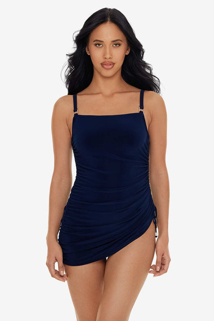 Miraclesuit Navy Ella One Piece in Chromatique
