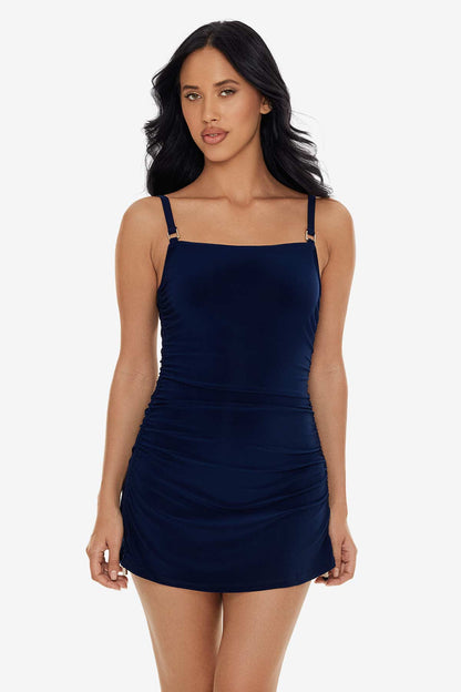 Miraclesuit Navy Ella One Piece in Chromatique