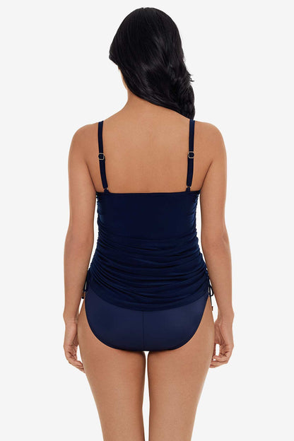 Miraclesuit Navy Ella One Piece in Chromatique