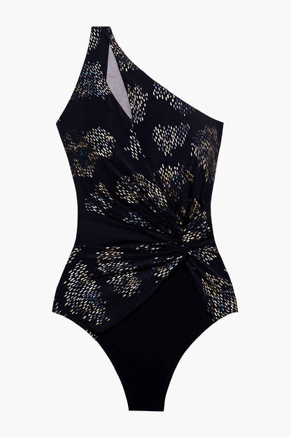 Miraclesuit Black/Multi Iridium Minx One Piece Swimsuit