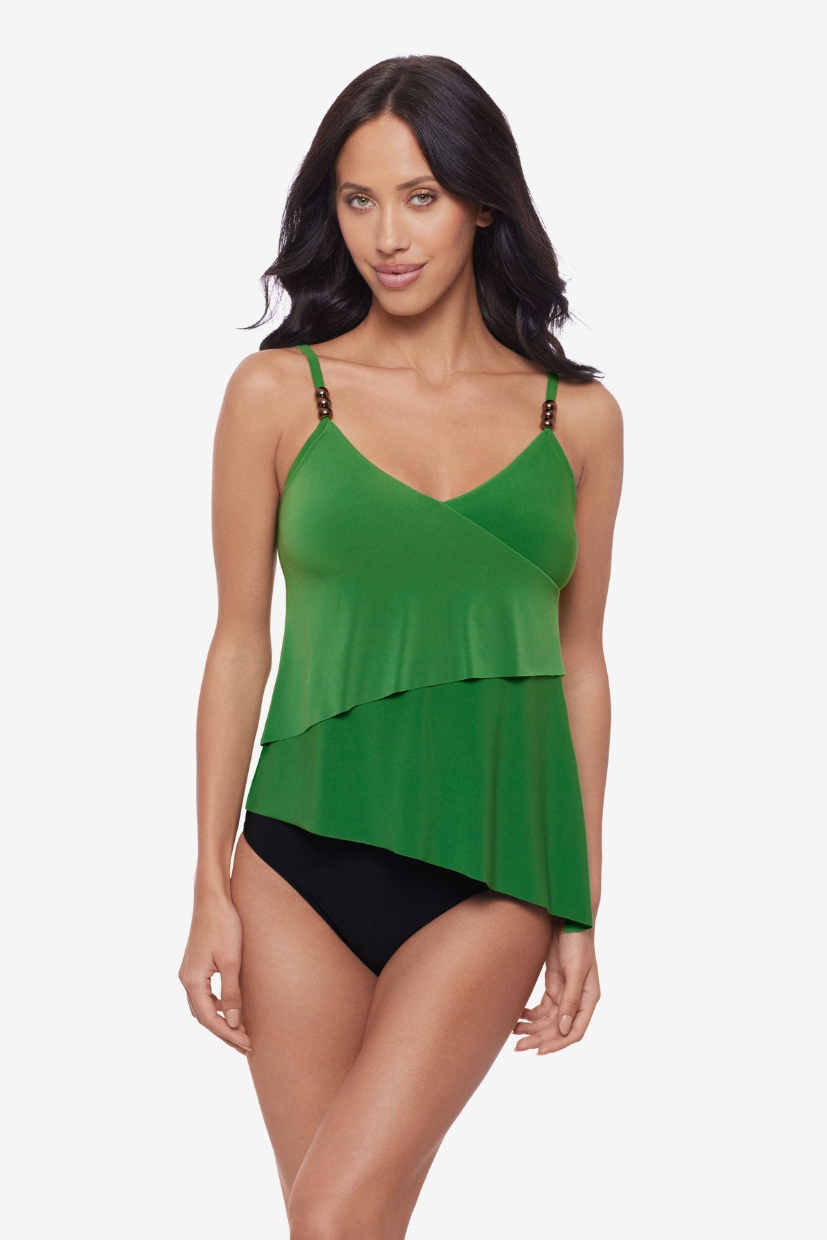 Miraclesuit Napier Magicsuit Solid Elsa Tankini Top
