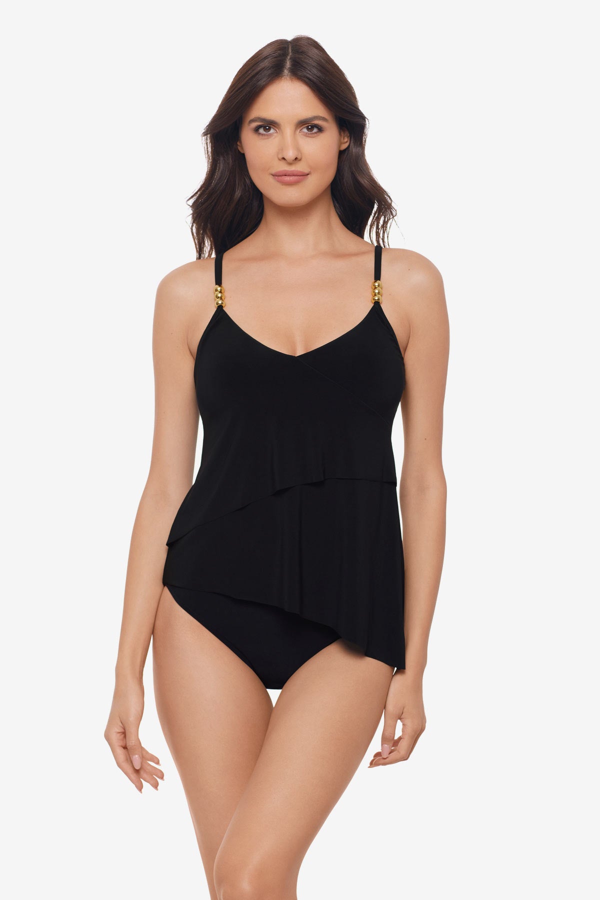 Miraclesuit Napier Magicsuit Solid Elsa Tankini Top