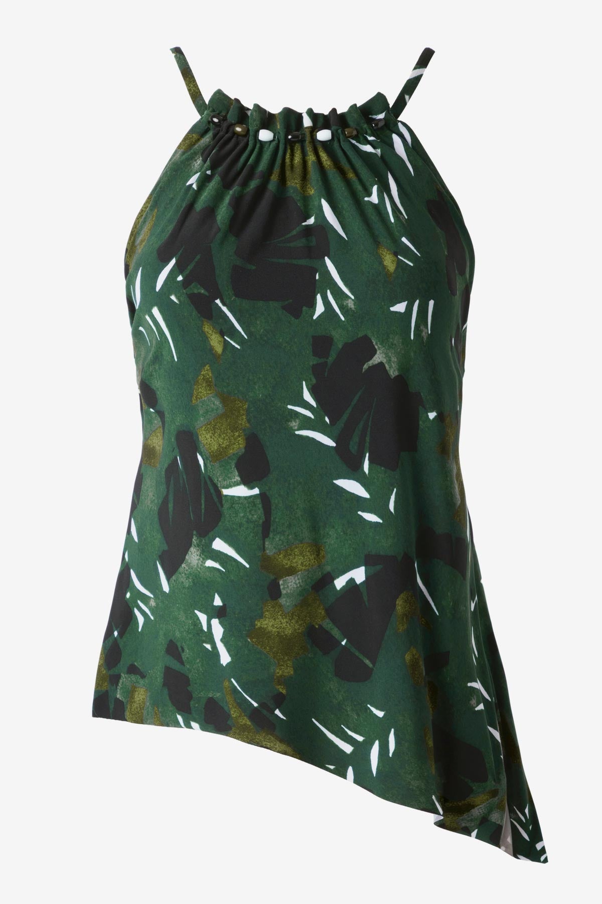 Miraclesuit Green/Multi Magicsuit Palmetto Regina Tankini Top