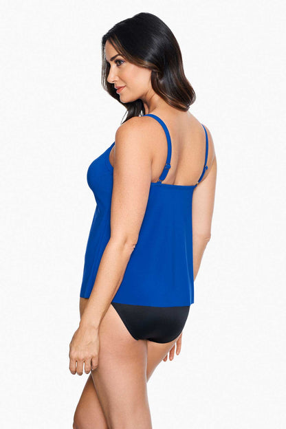 Miraclesuit Azul Razzle Dazzle Zing Underwire Tankini