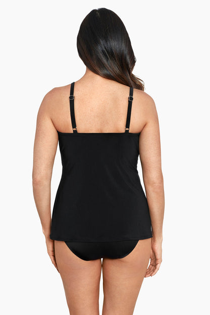 Miraclesuit Black Love Knot Tankini