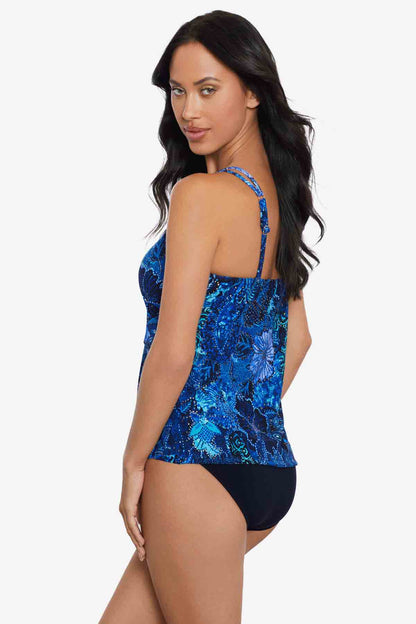 Miraclesuit Blue/Multi Magicsuit Jewels In The Nile Carma Tankini Top