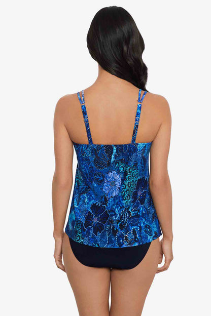 Miraclesuit Blue/Multi Magicsuit Jewels In The Nile Carma Tankini Top