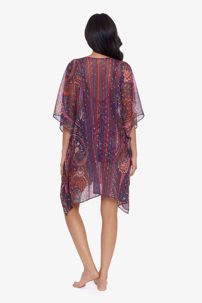 Miraclesuit Multi Dynasty Caftan Swim Cover Up