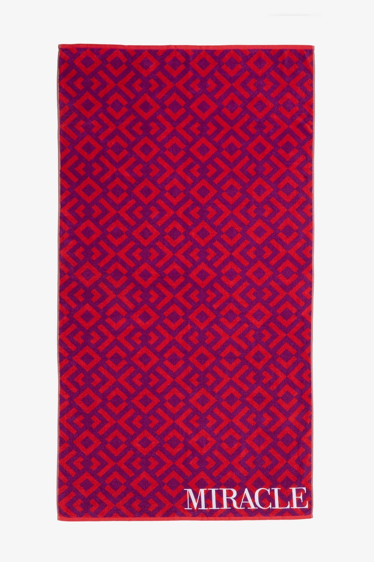 Miraclesuit Black/White Beach Towel Geo